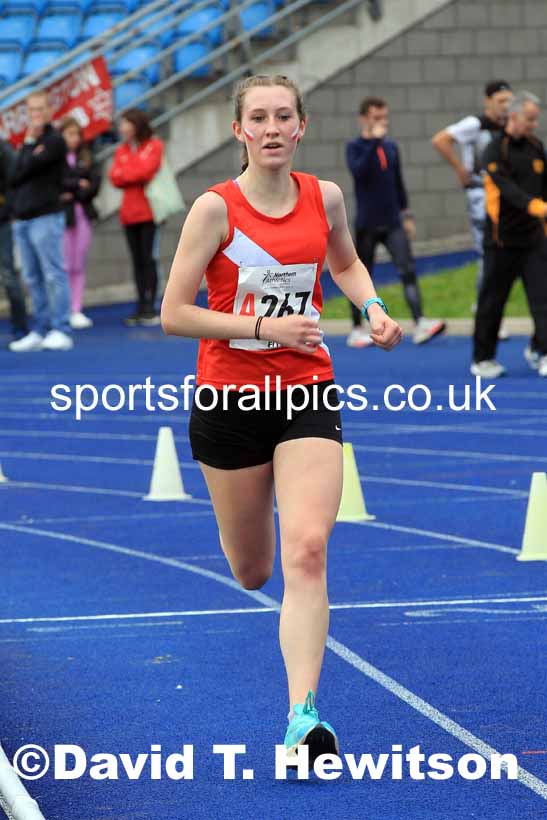 Womens under-17s 2022 Northern Road Relays, SportsCity, Manchester. Photo: David T. Hewitson/Sports for All Pics